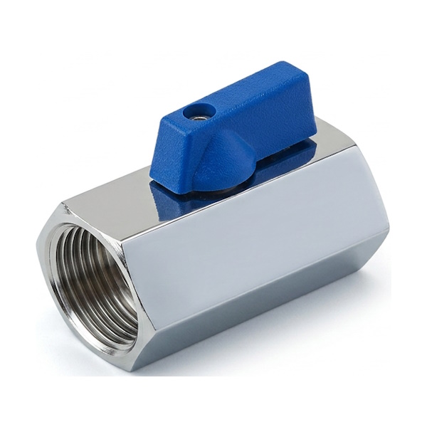 GT Comis ART. 1012 Valvola a Sfera Miniball in Acciaio INOX Aisi 316 F/F 3/8" - G.T. COMIS - Immagine 2